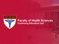 Faculty of Health Sciences - Continuing Education Unit